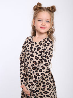 ПЛ163 Платье Злата (леопардовый) - Милаша фото 2