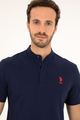 U. S. Polo Assn / Мужская темно-синяя футболка - U.s. polo assn фото 9