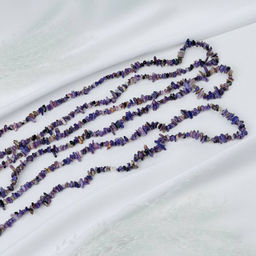 Бусины для украшений из Чароита крошка 80 см