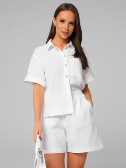 Шорты из муслина