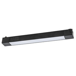 ULB-Q281 20W/4000K BLACK Светильник-прожектор светодиодный трековый. Линейный. 1600 Лм. Белый свет (4000К). Корпус черный. ТМ Volpe