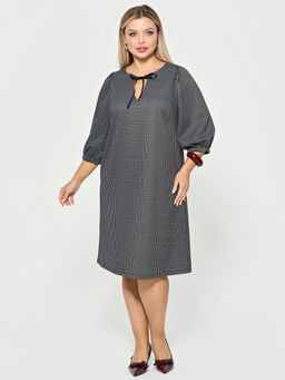 Платье 0218-2 чёрный кварц - Dora фото 158