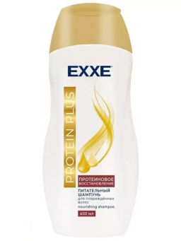 EXXE д/волос шампунь 400мл Питательный PROTEIN PLUS "Протеиновое восстановление"