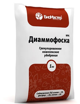 Диаммофоска 1кг комплексное удоб. (1упак/25шт) БМ