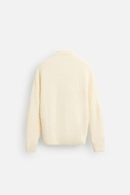 TEXTURED TERRY CARDIGAN - Zara фото 8