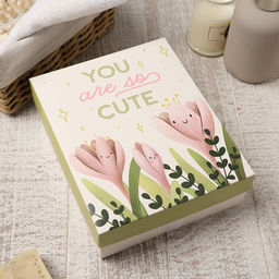 Салфетки махровые Этель. Цветы, 5 шт., 30?30 см, хлопок 100%, зелёные/розовые