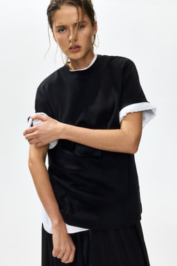 Camiseta en algod?n pima - H&m фото 3