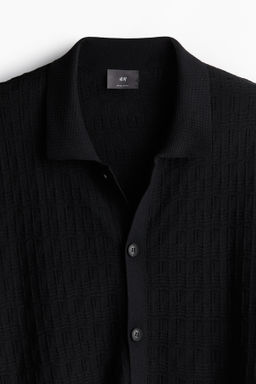 Camisa en punto pointelle Regular Fit - H&m фото 2
