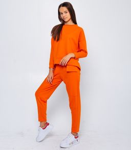 Спортивный костюм #БШ1328, оранжевый - Dommod фото 4