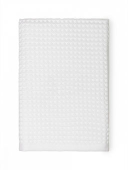 Полотенце для тела 70x140 белый вафельное полотно