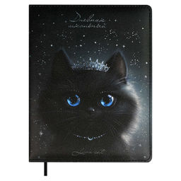 Дневник школьный арт. 68659 / 15 ПРИНЦЕССА ЛУНА (кожзам: А5+; твёрдый переплёт с поролоном, материа