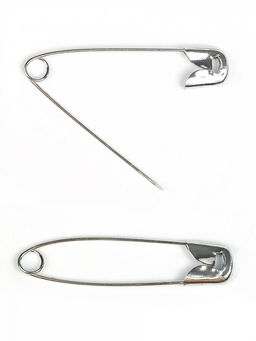 Булавки швейные английские арт.ВОС С-61, 55 мм, цв.никель, уп.1000 шт