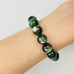 Браслет из Лепидолита Мусковит 18,5 см - Радуга самоцветов фото 2