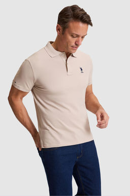 Erkek Ta_ Slim Fit Polo Yaka Basic Ti__rt