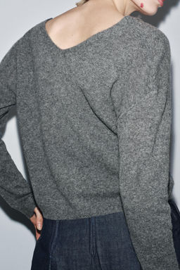 WOOL AND CASHMERE CARDIGAN - Zara фото 3