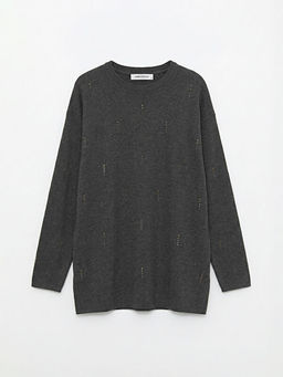 Soft Touch Ta?l? Kad?n Sweatshirt Tunik