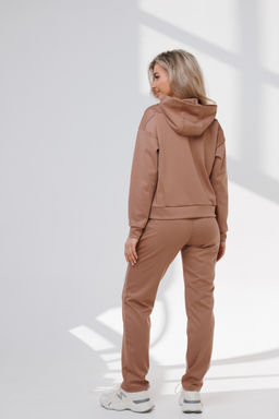 Костюм спортивный без начеса на молнии 43065