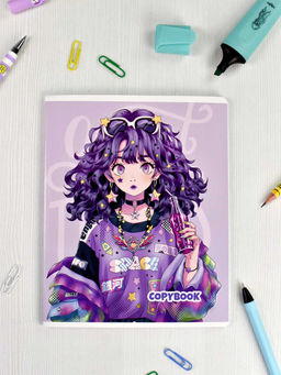 Цена за 5 штТетрадь, 48 л, клетка, арт. 66715/ 5 МОДНИЦЫ /А5+, мягкий переплёт (2 скобы), обложка - конгрев + выборочный ТВИН УФ-лак, мелованный картон 190 г/м?, Упаковка Ассорти/