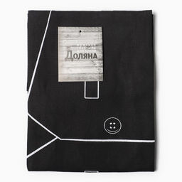 Фартук Доляна Джентльмен, 60?70 см, хлопок 100 %, рогожка