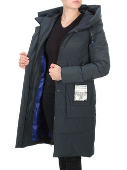 20-901 AQUAMARINE Пальто зимнее женское HAPPYSNOW (150 гр. холлофайбера) - Fashion фото 9