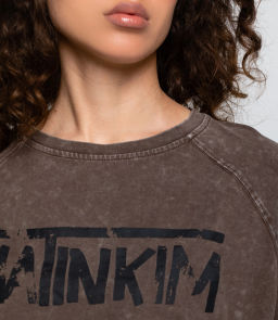 Футболка #КТ01537, коричневый - Dommod фото 5