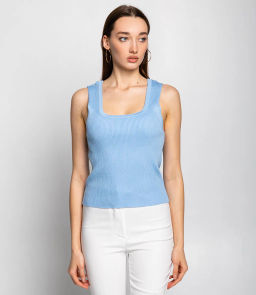 Топ #КТ2056, голубой