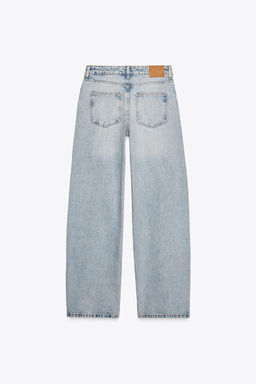 Z1975 STRAIGHT HIGH-WAIST FULL LENGTH JEANS - Zara фото 9