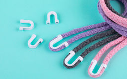 Концевик металл Gamma GB 1657 декоративные в пакете 20 шт №02 Белый