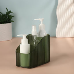 Цена за 2 шт. Органайзер для хранения «LIGHT», 3 секции, 8.5×14.5×12 см, МИКС