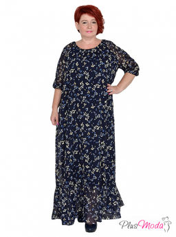 Платье Модель №1275 размеры 44-84 - Plusmoda фото 11