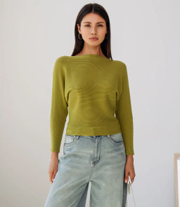 Джемпер #КТ8378 (1), оливковый