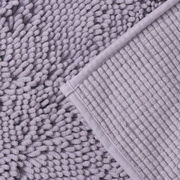 Коврик для дома LaDо́m, букли, ворс 2.5 см, плотность 1400 г, 50×80 см, сиреневый