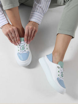 Кеды EDART 163.LusiR2 w.Белый-голубой-мята - Ed'art фото 11