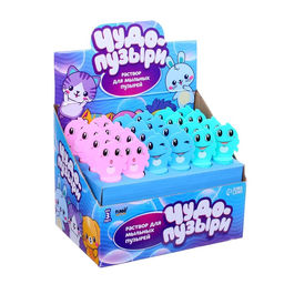 Цена за 24 шт. Мини пузыри Милые зверята
