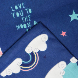 Постельное бельё Этель 1,5 сп Sleepy moon 143х215 см, 155х214 см, 50х70 см -1 шт, 100% хл, сатин  фото 4