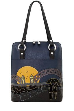 Сумка с аппликацией ДС-226-246 черный