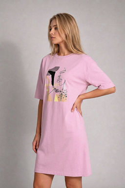 Арт. 4144 Туника женская 44-54 Цвет:пудра