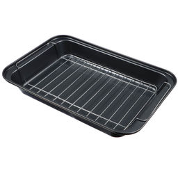Противень глубокий с решеткой "Ростер" АП 37,5х25,5х5см (846-075)