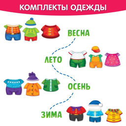 Пазл с липучками Собирай-одевай. Стильные мишки - Puzzle time фото 3