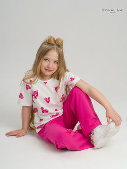 Костюм Лето разбитое сердце-фуксия - Sovalina фото 22