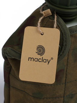 Фляжка армейская походная Adventure, 1 л, для воды, с котелком, пластик, зелёная, чехла, мох - Simaland фото 6