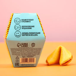 Цена за 2 шт. Печенье с предсказанием Что тебя ждёт?, 1 шт x 6 г. - Simaland фото 5