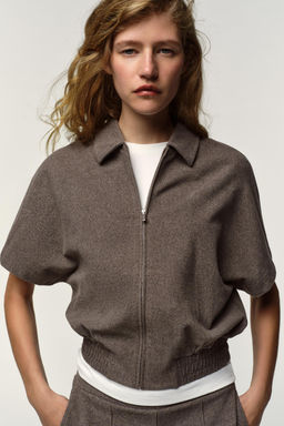 SOFT SHORT SLEEVE JACKET