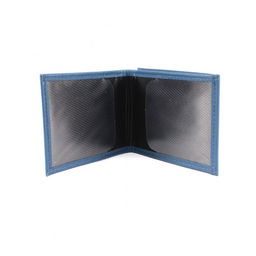 Обложка Croco-у-603-1 (для студ.билета+карточки) натуральная кожа синий бергамо (47) 265295  фото 4