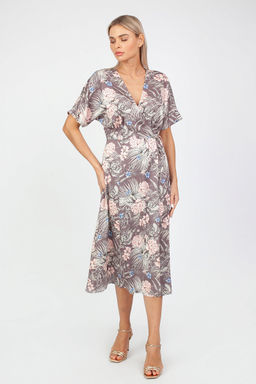 5-3037/794-3404-2 Платье принт Пионы - Serginnetti фото 3