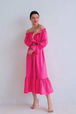 Martichelli Платье розовое  фото 7