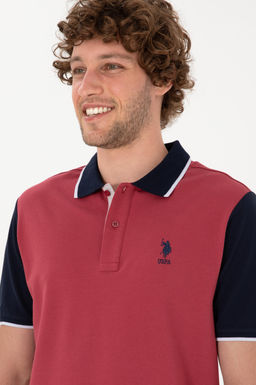 Erkek Regular Fit Polo Yaka Vi_ne Ti__rt Sepette S_rpriz _ndirim - U.s. polo assn фото 2