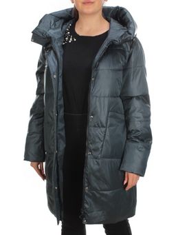 S21122 DARK TURQUOISE Куртка зимняя женская облегченная Y SILK TREE (150 гр. холлофайбер) - Fashion фото 9