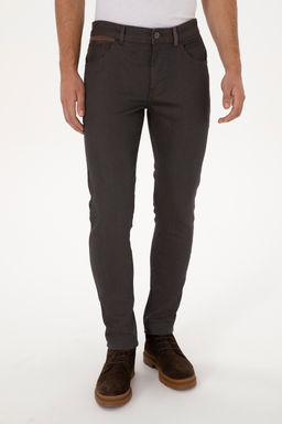 Erkek Kahverengi Slim Fit Jean Pantolon - U.s. polo assn фото 14