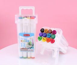 Скетч Маркеры цветные. 12 цветов